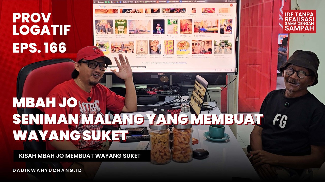 BUAT WAYANG HARUS MATEMATIS, CERITA MBAH JO DENGAN WAYANG SUKETNYA - EPOCHSTREAM