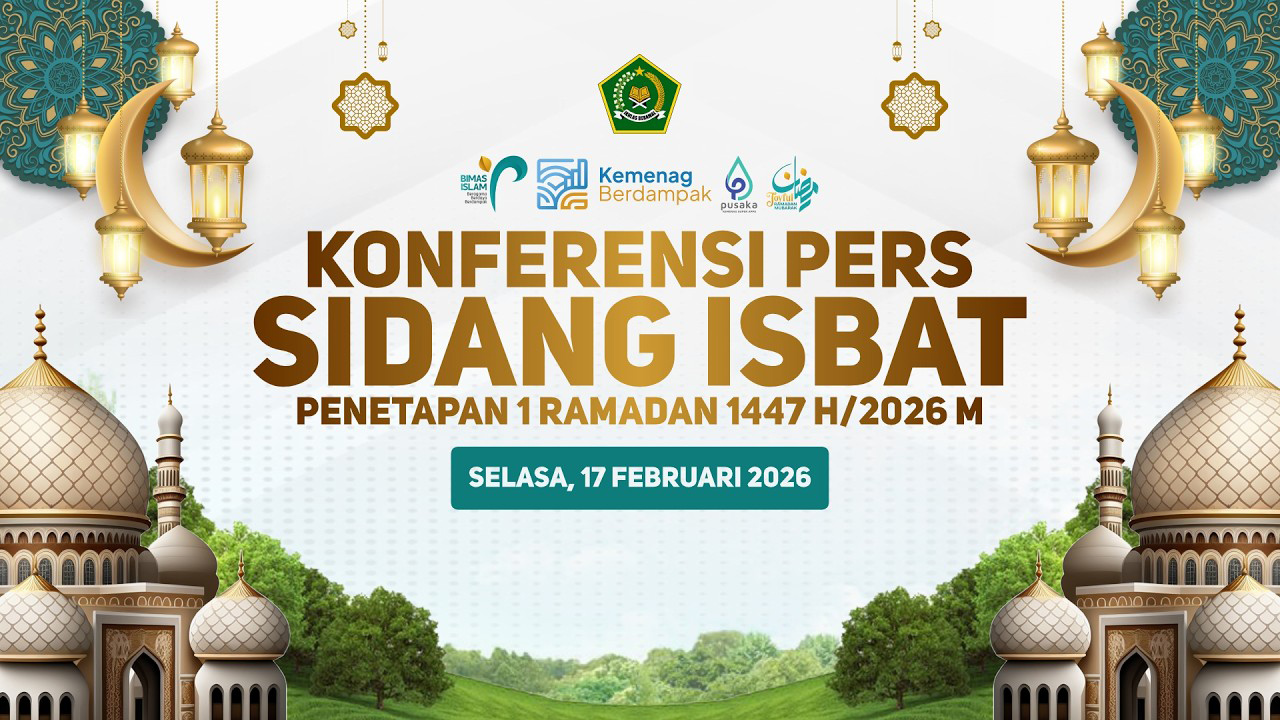 KONFERENSI PERS PENETAPAN 1 RAMADAN 1447 H - 2026 M - EPOCHSTREAM