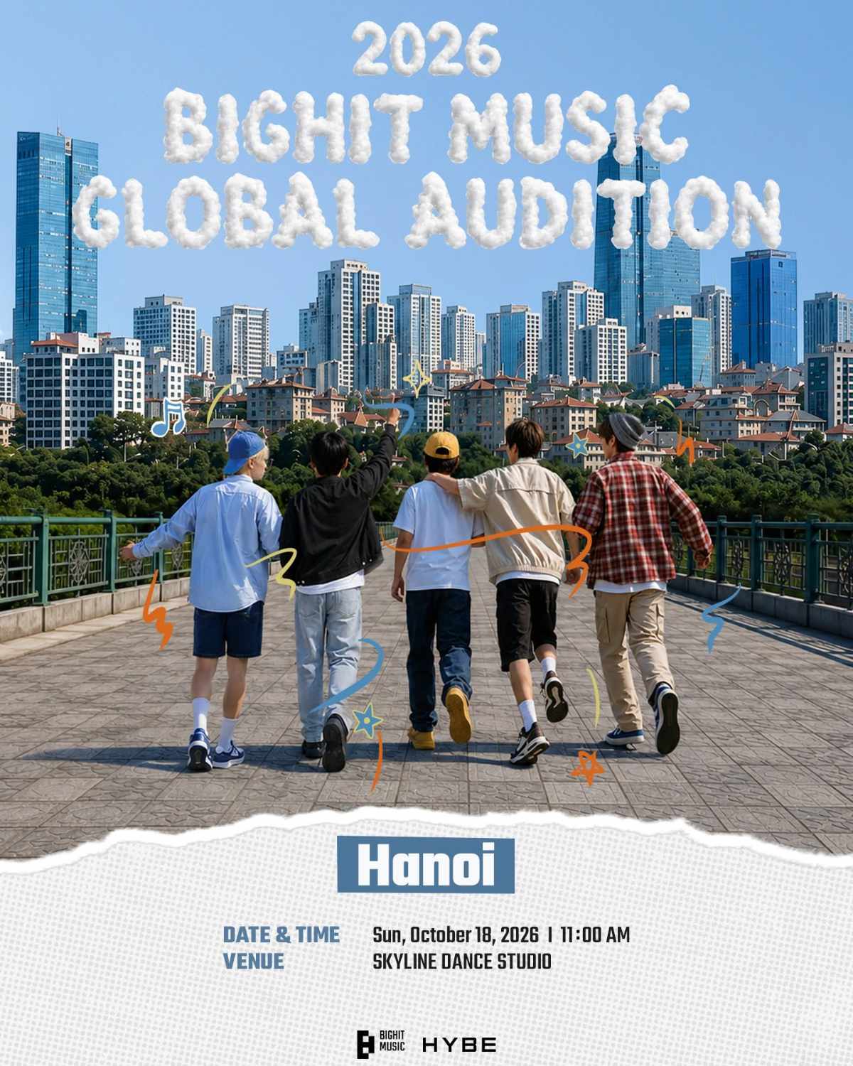 BIGHIT MUSIC Buka Audisi Global 2026 di Hanoi - EPOCHSTREAM