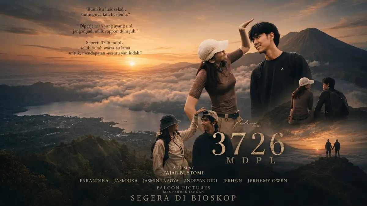 Falcon Pictures Angkat Novel 3726 MDPL ke Layar Lebar, Mampukah Puaskan Ekspektasi Pembaca - EPOCHSTREAM