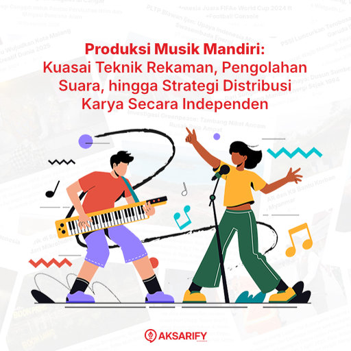 Kelas Produksi Musik Mandiri - AKSARIFY by EPOCHSTREAM